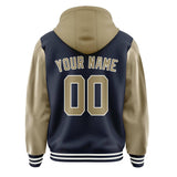 Custom Navy Light Khaki Jacket