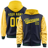 Custom Navy Gold Jacket