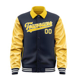 Custom Navy Gold Jacket