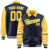 Custom Navy Gold Jacket
