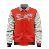 Custom Orange Red Gray Jacket