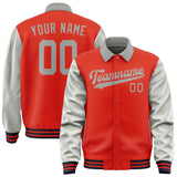 Custom Orange Red Gray Jacket