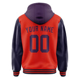 Custom Orange Red Purple Jacket
