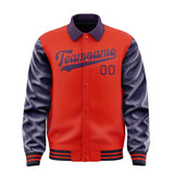 Custom Orange Red Purple Jacket