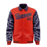 Custom Orange Red Purple Jacket