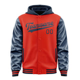 Custom Orange Red Blue Jacket