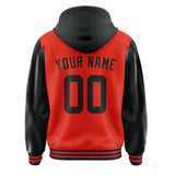 Custom Orange Red Black Jacket