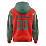 Custom Orange Red Blue Green Jacket
