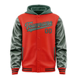 Custom Orange Red Blue Green Jacket