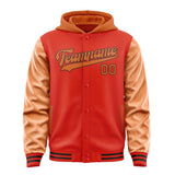 Custom Orange Red Orange Jacket