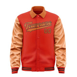 Custom Orange Red Orange Jacket