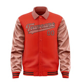 Custom Orange Red Copper Rose Jacket