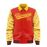 Custom Orange Red Gold Jacket