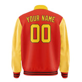 Custom Orange Red Gold Jacket