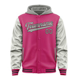 Custom Pink Gray Jacket