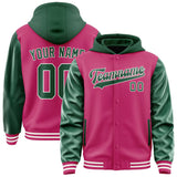 Custom Pink Green Jacket