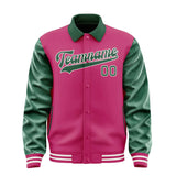Custom Pink Green Jacket