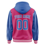 Custom Pink Sky Blue Jacket
