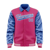 Custom Pink Sky Blue Jacket