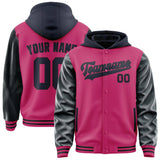 Custom Pink Navy Jacket