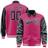Custom Pink Navy Jacket