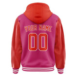 Custom Pink Orange Red Jacket