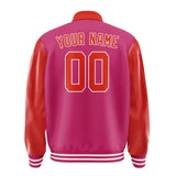 Custom Pink Orange Red Jacket
