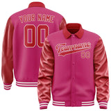 Custom Pink Red Jacket