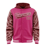 Custom Pink Crimson Red Jacket