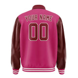 Custom Pink Crimson Red Jacket