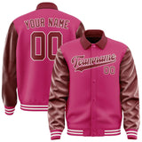 Custom Pink Crimson Red Jacket