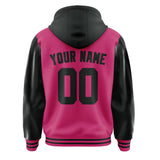 Custom Pink Black Jacket