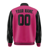 Custom Pink Black Jacket