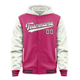 Custom Pink White Jacket