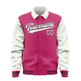 Custom Pink White Jacket