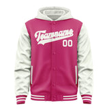 Custom Pink White Jacket