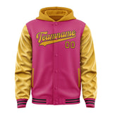Custom Pink Yellow Jacket
