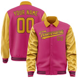 Custom Pink Yellow Jacket