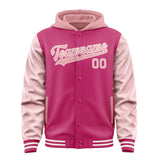 Custom Pink Light Pink Jacket