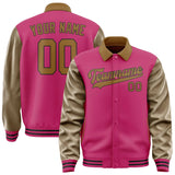 Custom Pink Khaki Jacket