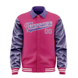 Custom Pink Light Purple Jacket