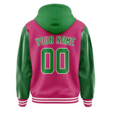 Custom Pink Emerald Green Jacket