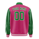 Custom Pink Emerald Green Jacket