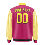 Custom Pink Light Yellow Jacket