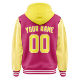 Custom Pink Light Yellow Jacket