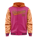 Custom Pink Orange Jacket