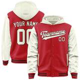 Custom Red Cream Jacket