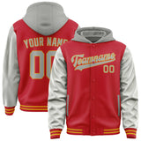 Custom Red Gray Jacket