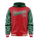 Custom Red Green Jacket