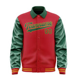 Custom Red Green Jacket